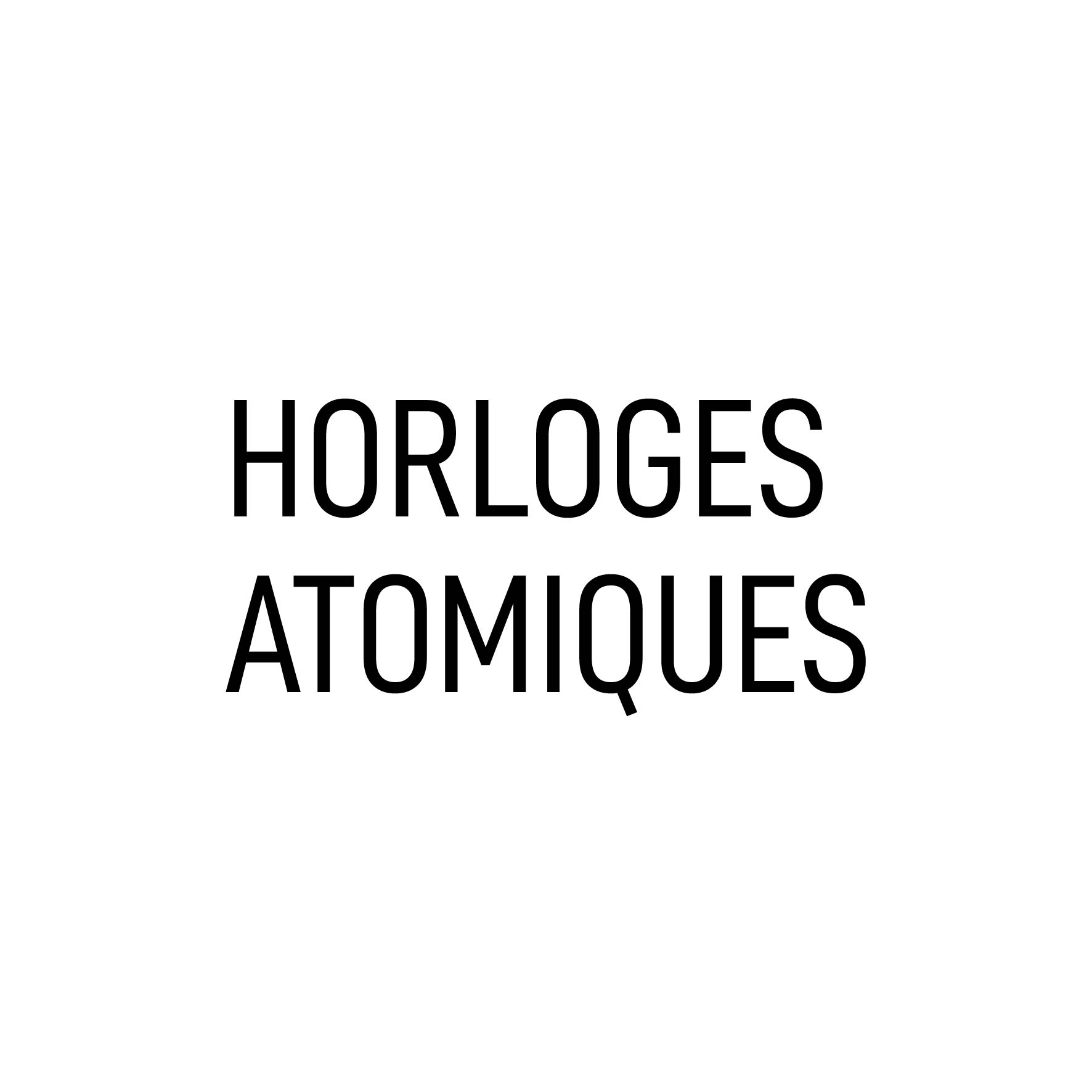 horloges atomiques